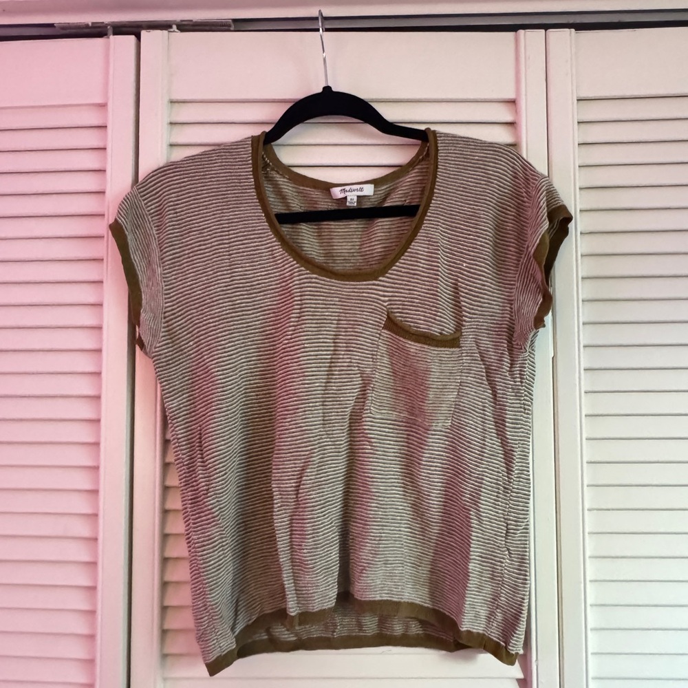 Striped Casual Women's Top
